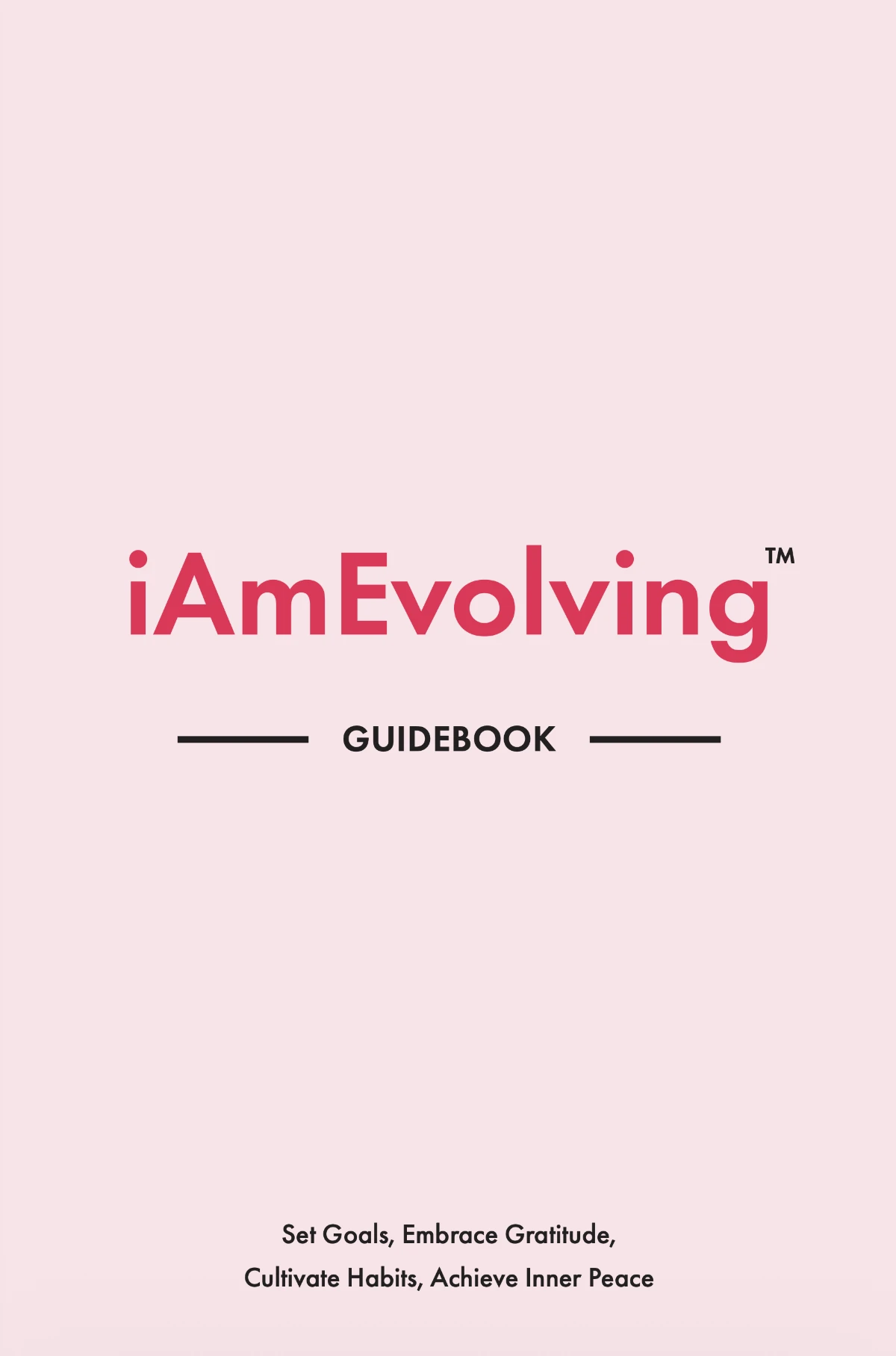iAmEvolving™ Guidebook - ePub & PDF