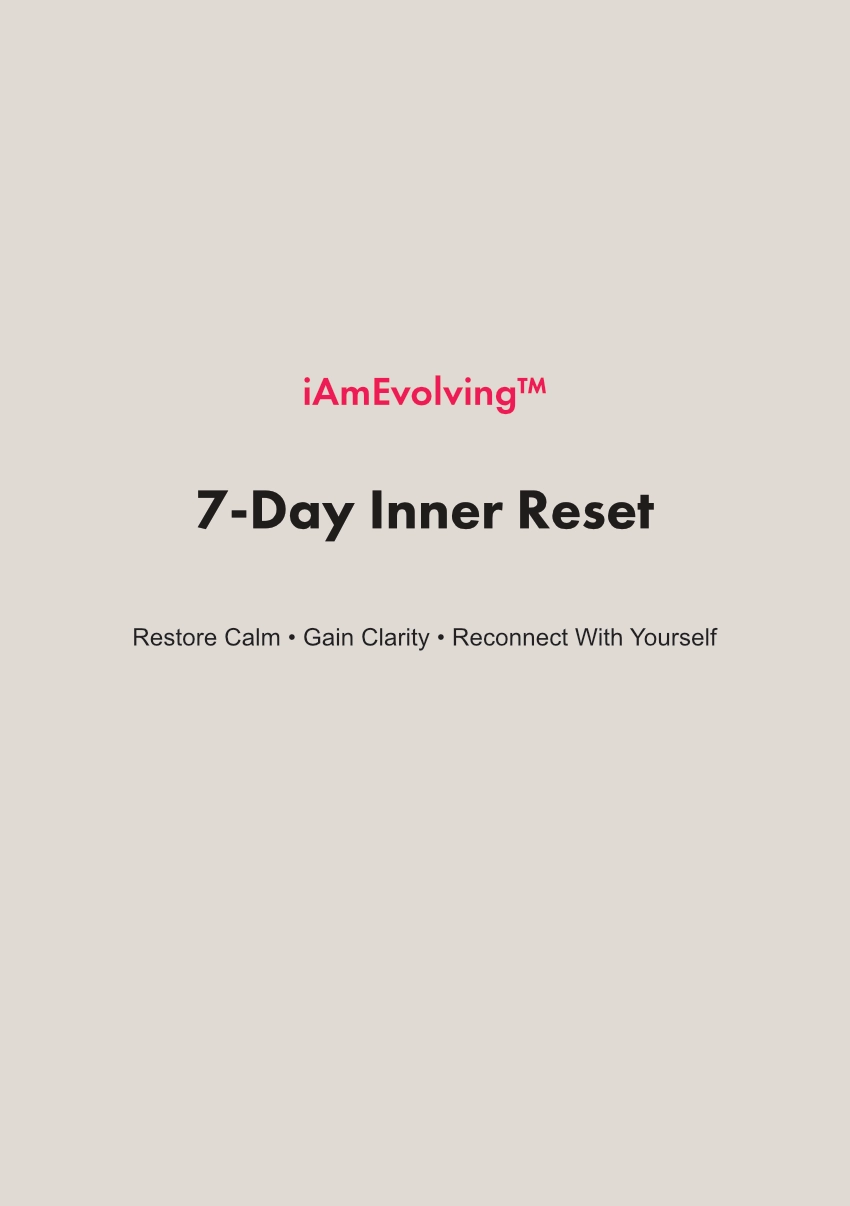 7-Day Inner Reset