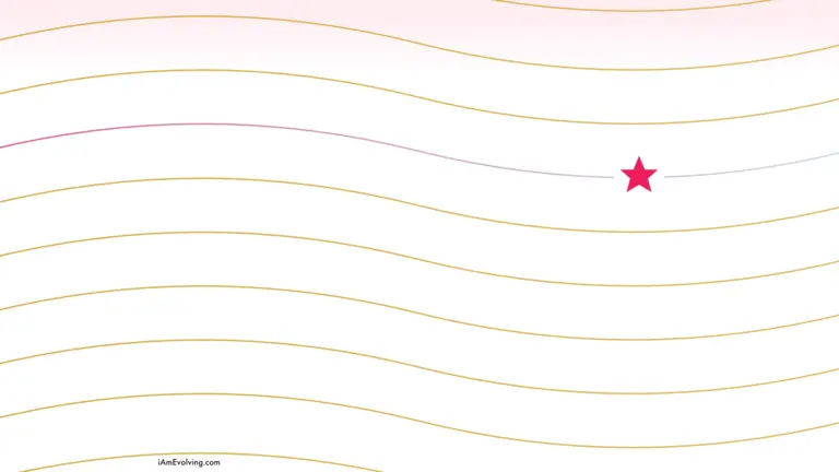 The Energy Behind Your Goals: Why the iAmEvolving Journal Uses Lines and a Star