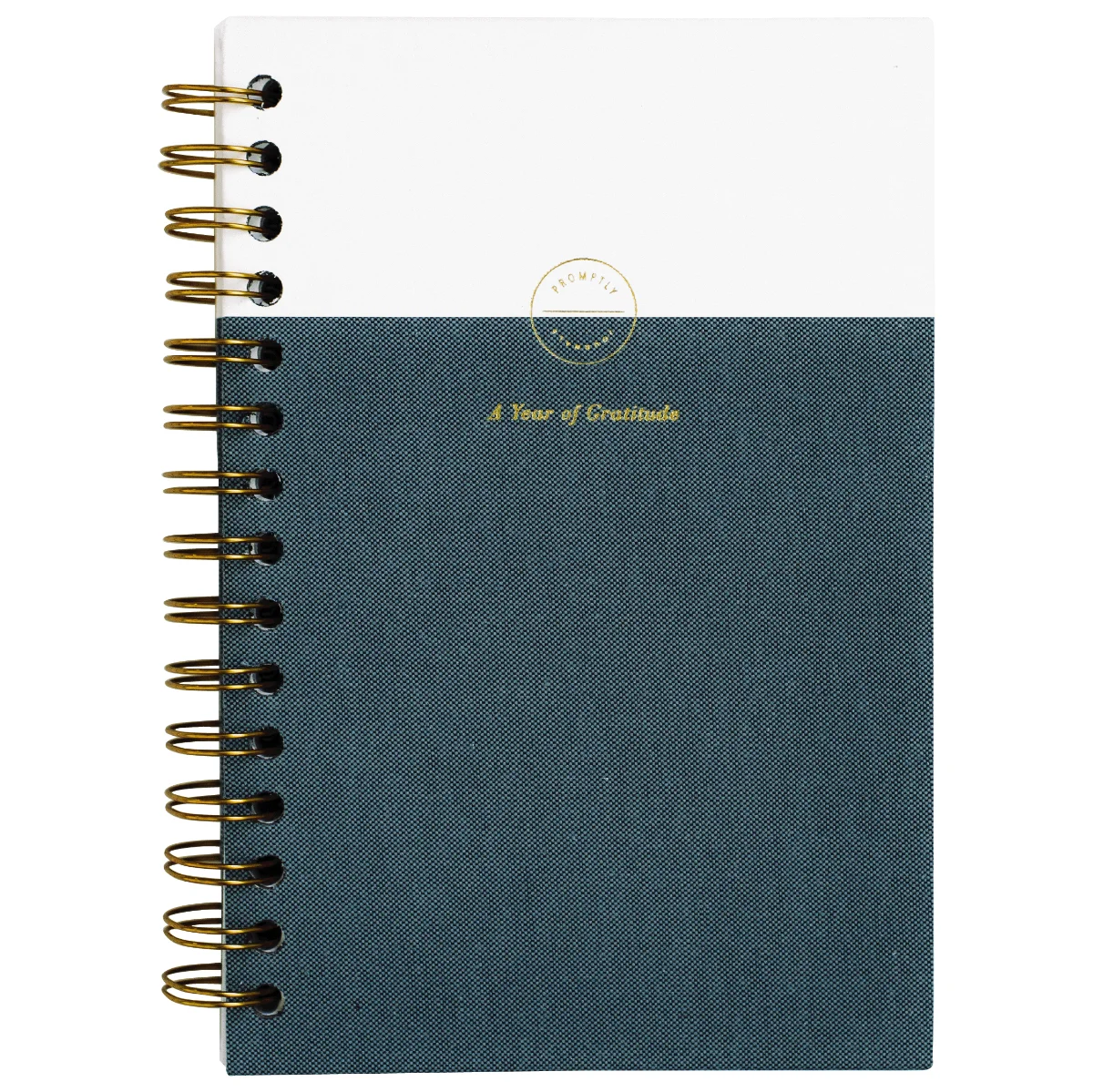 Promptly Gratitude Journal with guided prompts for mindfulness, emotional awareness, and daily gratitude reflection