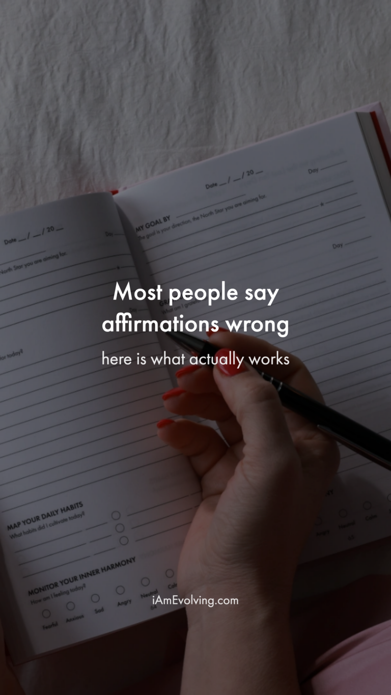 Daily Affirmation Rituals — title slide with warm, intentional design