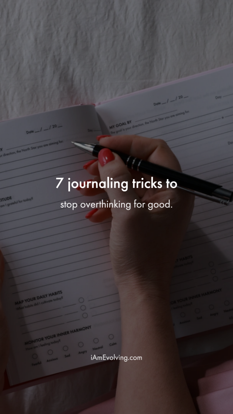 Journaling For Overthinking — Slide 1