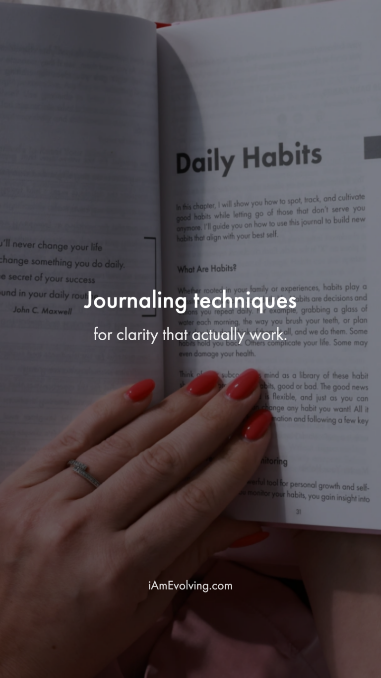 Journaling Techniques For Clarity — Slide 1