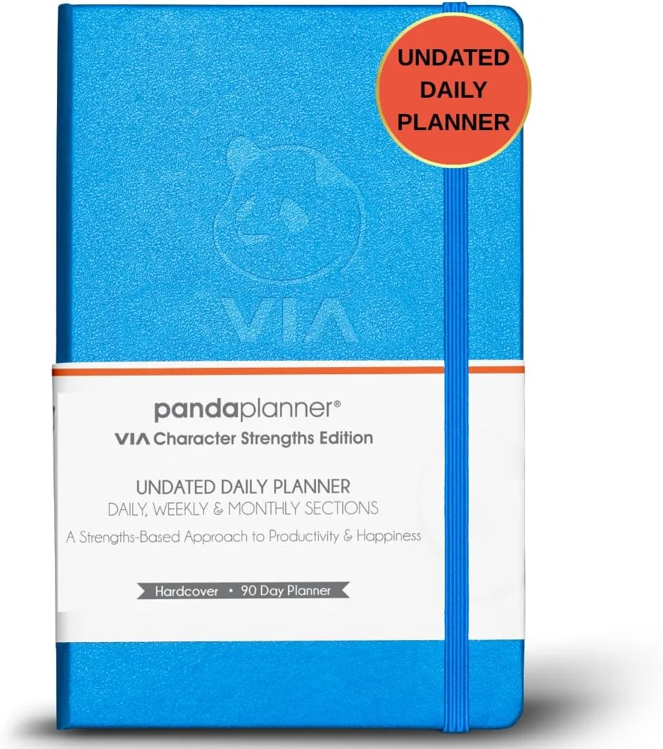 Panda Planner — best goal setting journal with daily gratitude and quarterly planning sections