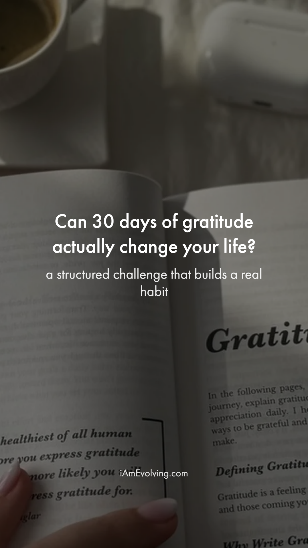 30 Day Gratitude Journal Challenge — Slide 1