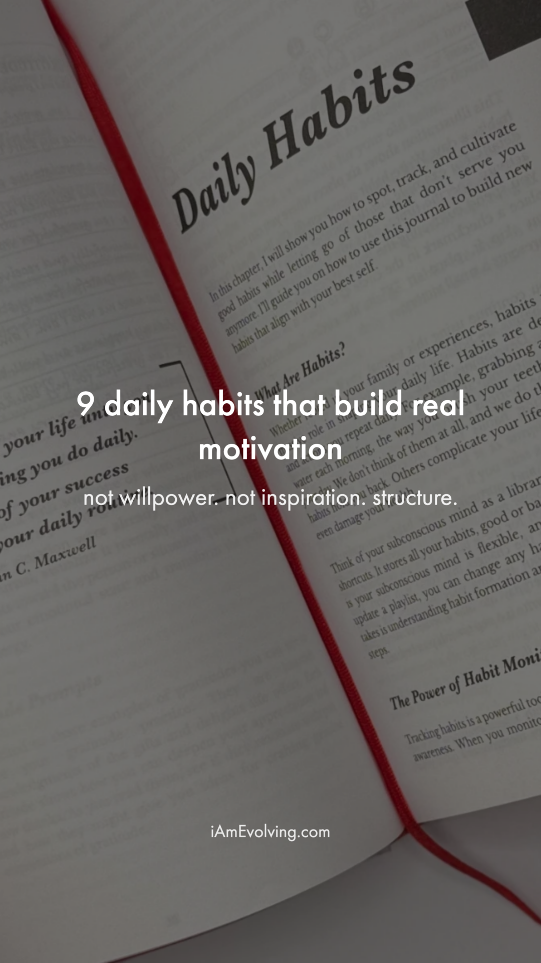 Daily Habits — Slide 1
