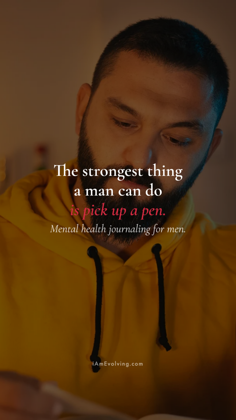 Mental Health Journaling For Men — Slide 1