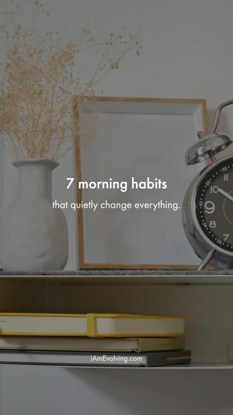 Morning Habits That Will Change Your Life — Slide 1