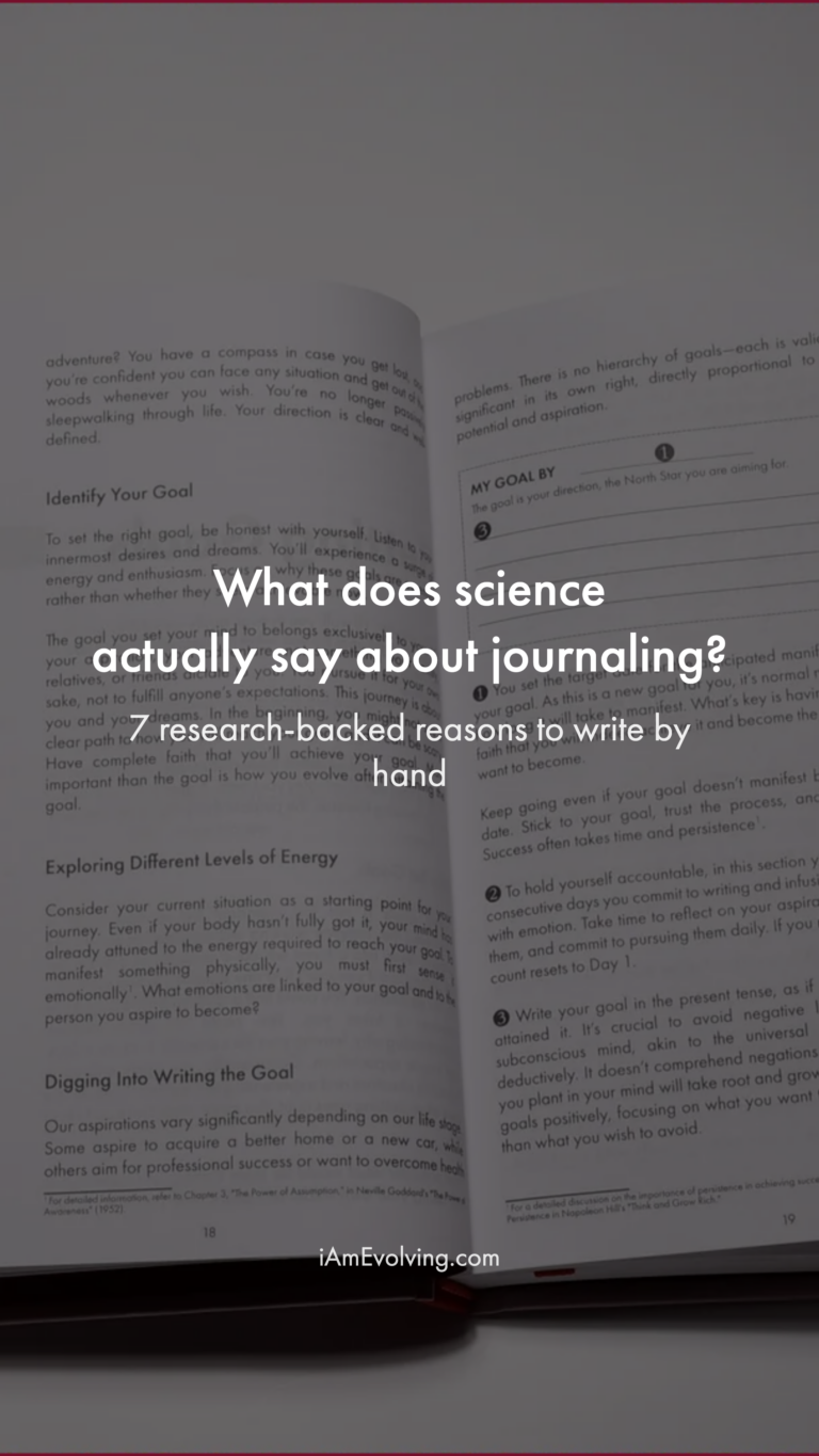 Science Behind Journaling — Slide 1