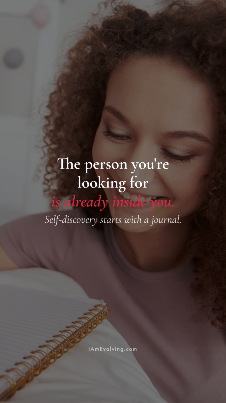 Self Discovery Through Journaling — Slide 1