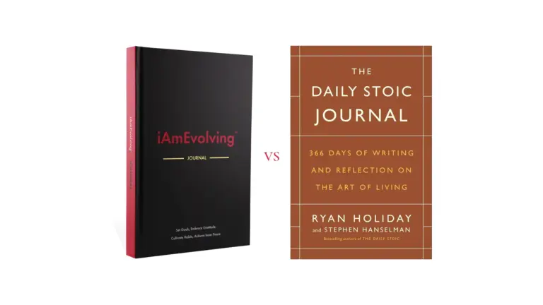 iAmEvolving Journal vs The Daily Stoic Journal