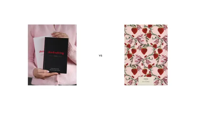 iAmEvolving Journal vs Papier Journals: Structure vs Style