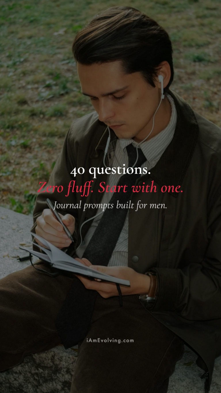 Journal Prompts For Men — Slide 1