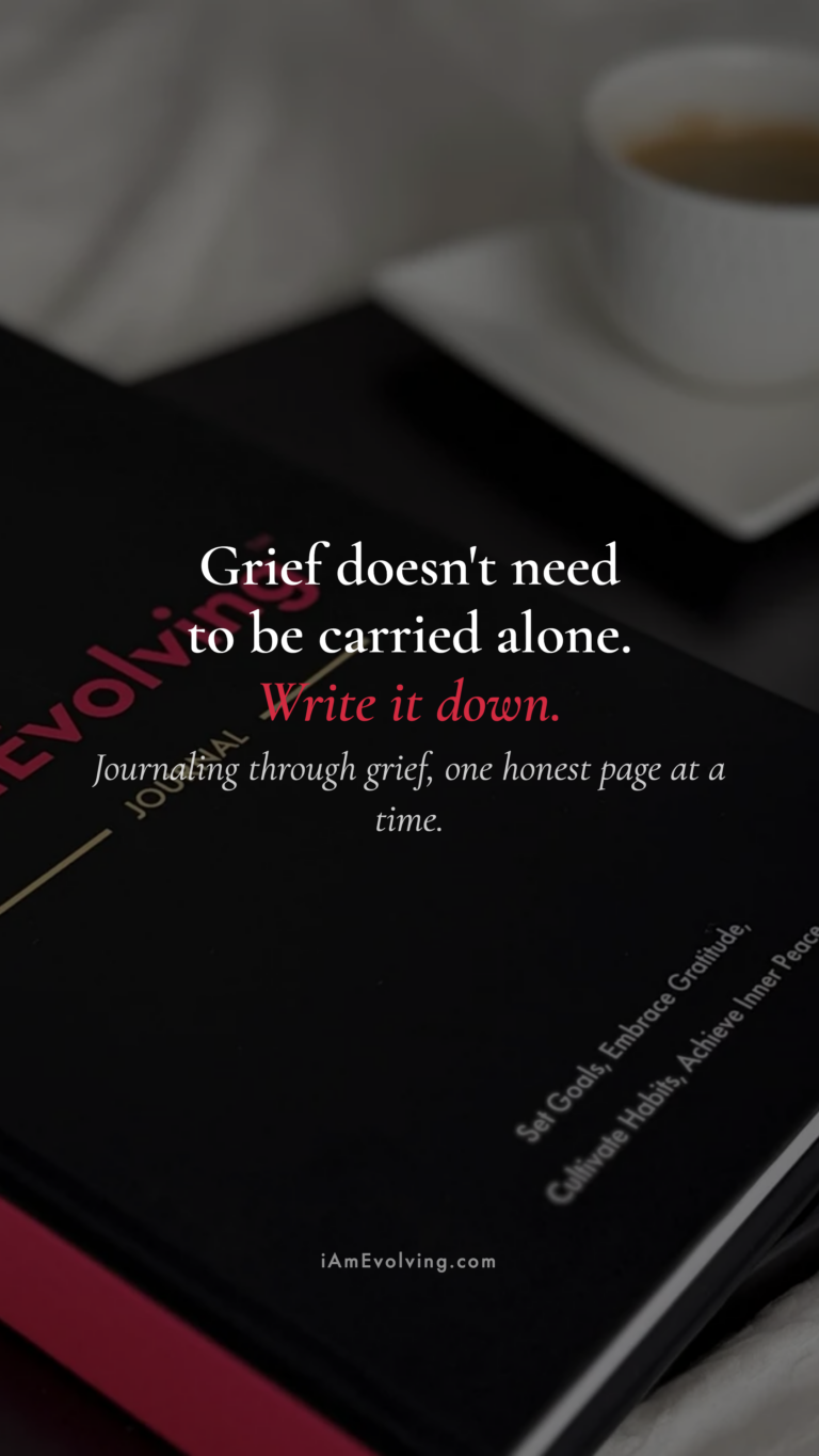 Journaling Through Grief — Slide 1