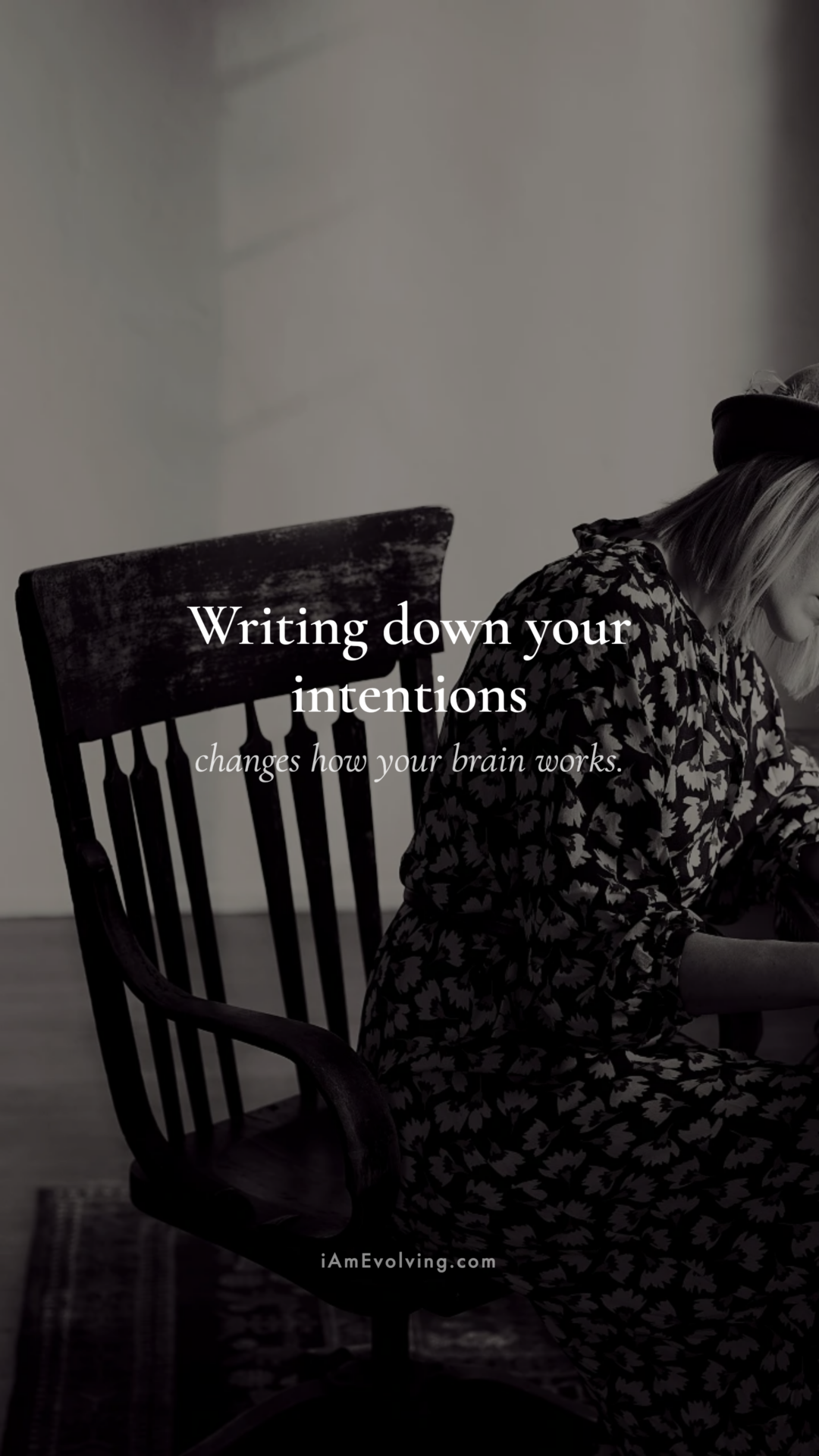 Writing Down Your Intentions - slide 1