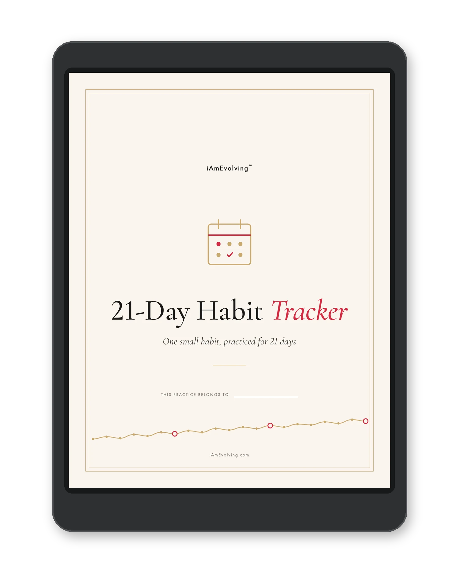 Free 21-Day Habit Tracker PDF
